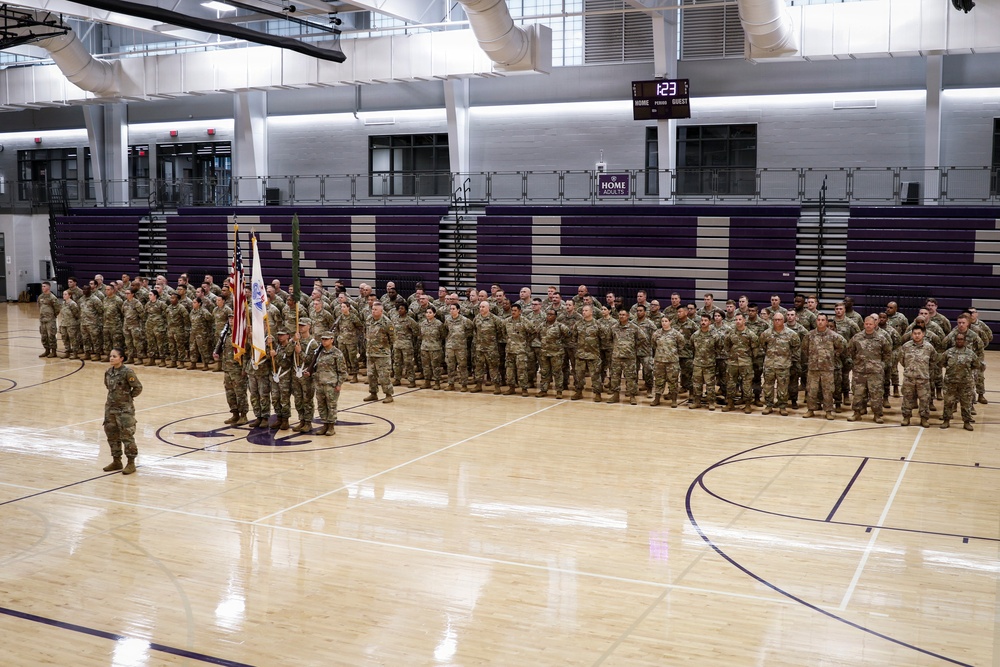103rd Sustainment Command (Expeditionary) Marks Return Home During Redeployment Ceremony in Norwalk