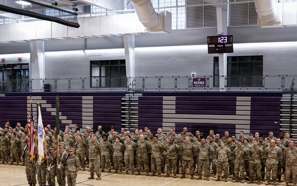 103rd Sustainment Command (Expeditionary) Marks Return Home During Redeployment Ceremony in Norwalk