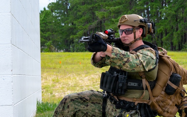 87th SFS military working dogs in action