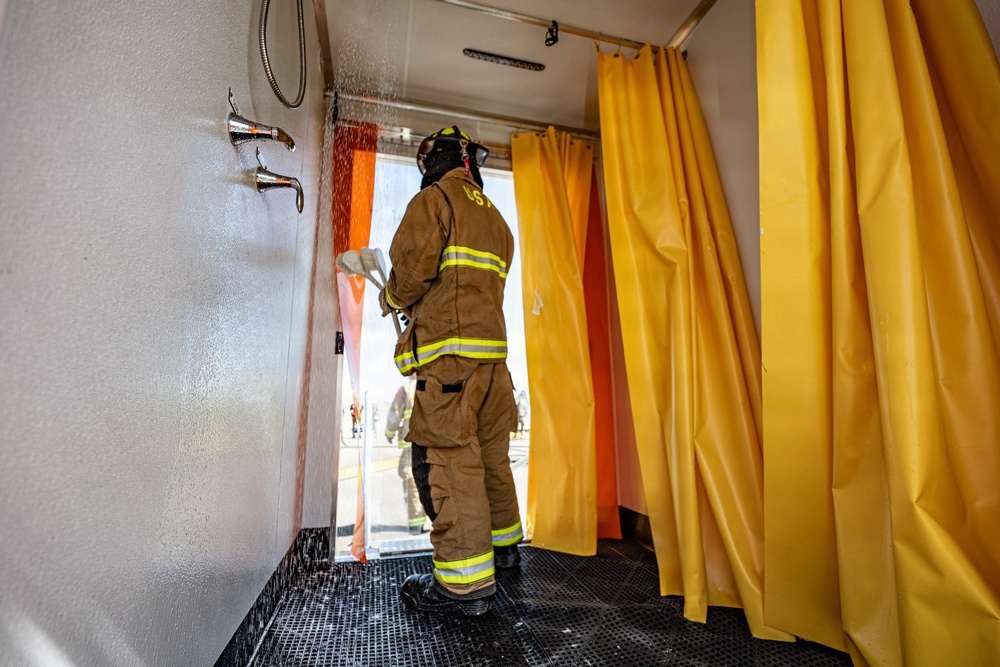 Peterson Space Force Base firefighters strengthen readiness during exercise with mutual aid partners