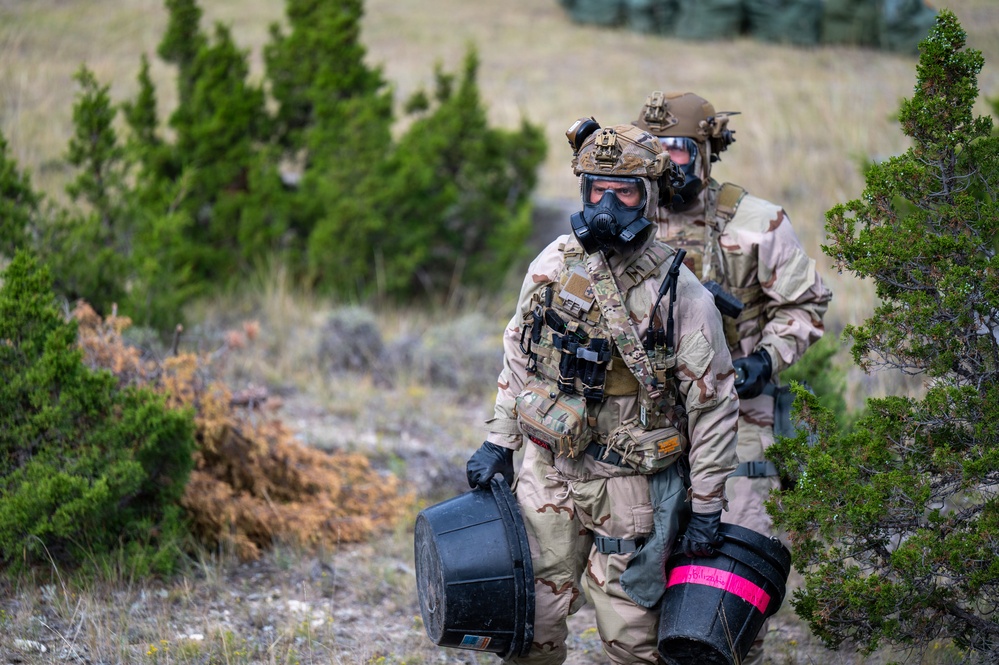 EOD Airmen train for the full spectrum of explosive threats