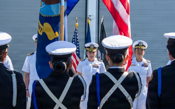 USS Charleston (LCS 18) Holds Change of Command Ceremony