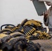 Headquarters Battalion sorts through ammo for 2/5 at Combat Center