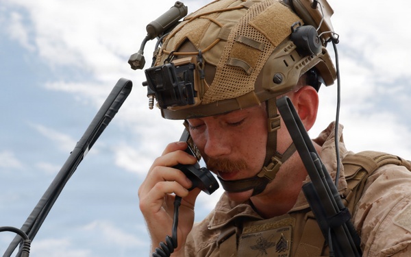 1st ANGLICO conducts live-fire close air support