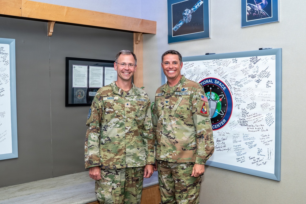 Brig. Gen. Nick Hague Visit to NSDC