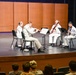 Navy Band Northwest Woodwind Quartet at Lockwood High School in Billings, Montana