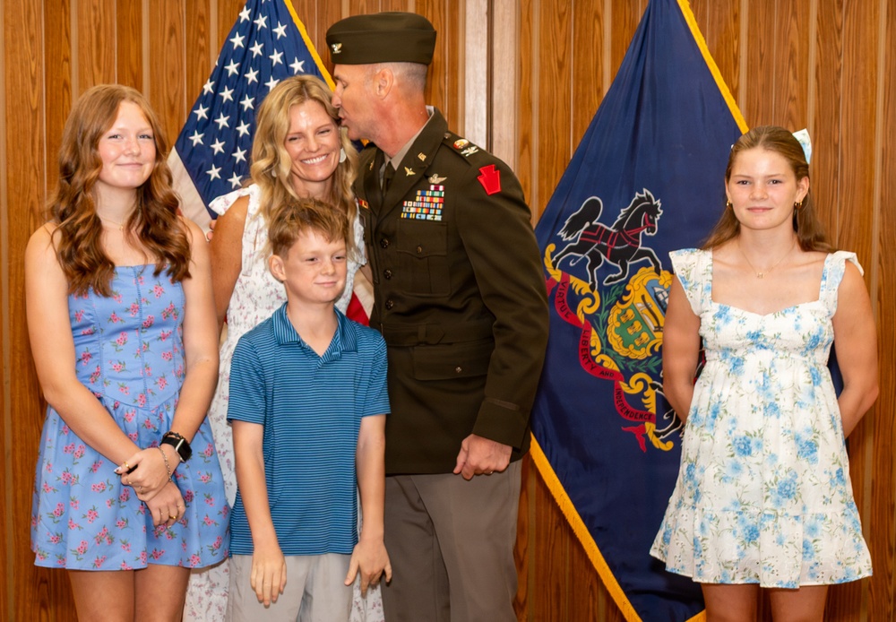 Pa. Army Guard deputy state Army aviation officer, 28th ECAB commander promoted