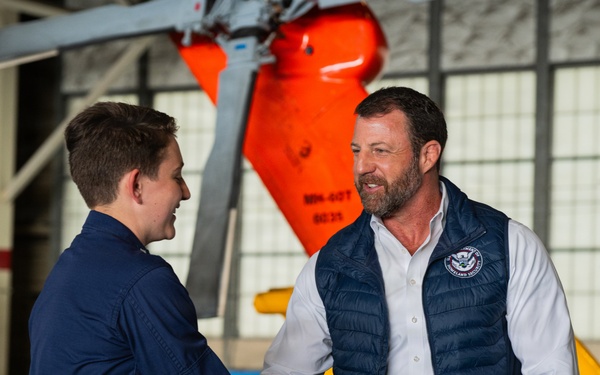 DHS Secretary, Coast Guard Commandant visit Base Kodiak