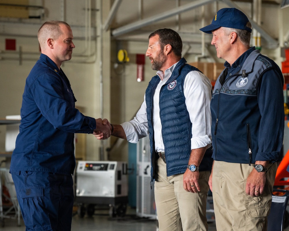 DHS Secretary, Coast Guard Commandant visit Base Kodiak