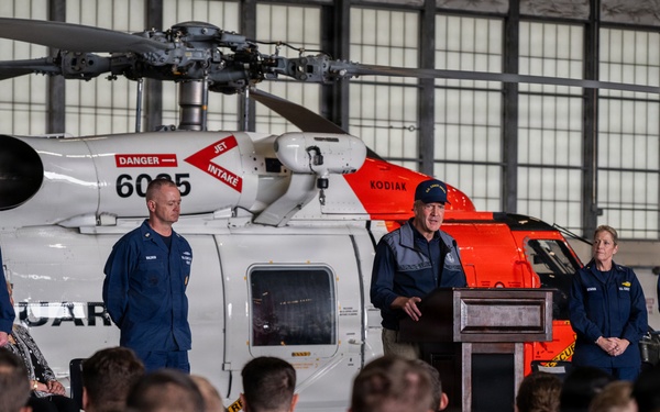DHS Secretary, Coast Guard Commandant visit Base Kodiak