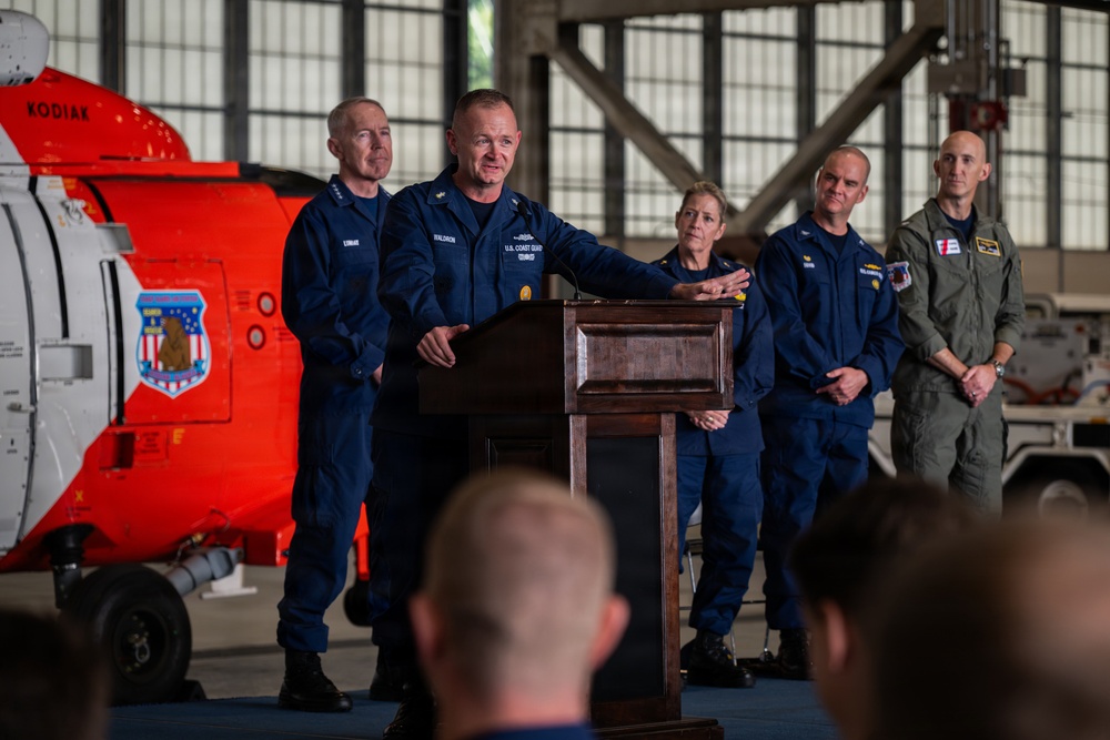 DHS Secretary, Coast Guard Commandant visit Base Kodiak
