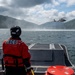 Coast Guard members conduct search and rescue exercise during leadership visit in Kodiak