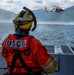 Coast Guard members conduct search and rescue exercise during leadership visit in Kodiak