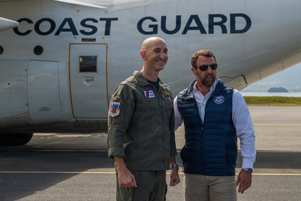 DHS Secretary, Coast Guard Commandant visit Base Kodiak