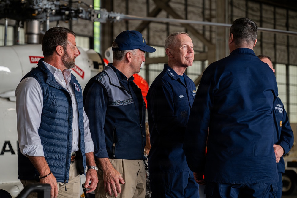 DHS Secretary, Coast Guard Commandant visit Base Kodiak