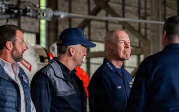 DHS Secretary, Coast Guard Commandant visit Base Kodiak