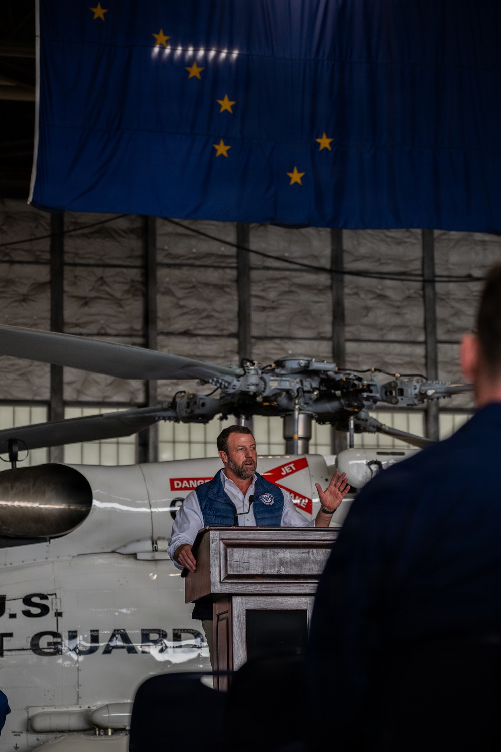 DHS Secretary, Coast Guard Commandant visit Base Kodiak
