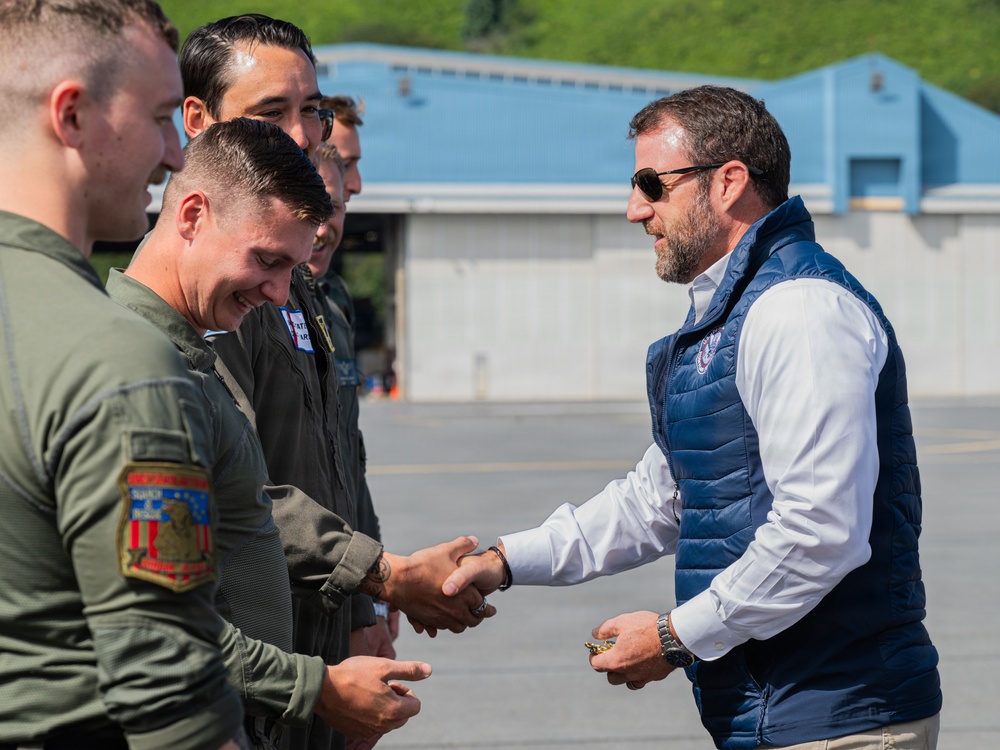 DHS Secretary, Coast Guard Commandant visit Base Kodiak