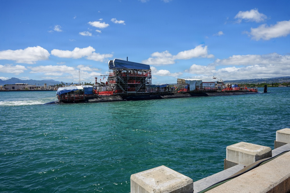Pearl Harbor Naval Shipyard wraps up dry dock phase of North Carolina Maintenance