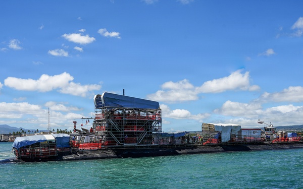 Pearl Harbor Naval Shipyard wraps up dry dock phase of North Carolina Maintenance