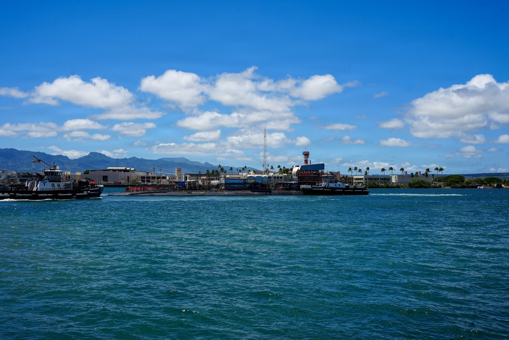 Pearl Harbor Naval Shipyard wraps up dry dock phase of North Carolina Maintenance