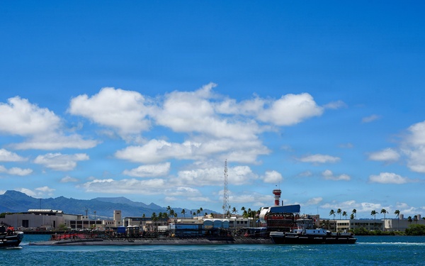 Pearl Harbor Naval Shipyard wraps up dry dock phase of North Carolina Maintenance