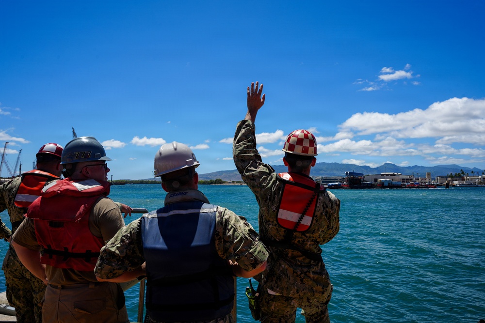 Pearl Harbor Naval Shipyard wraps up dry dock phase of North Carolina Maintenance