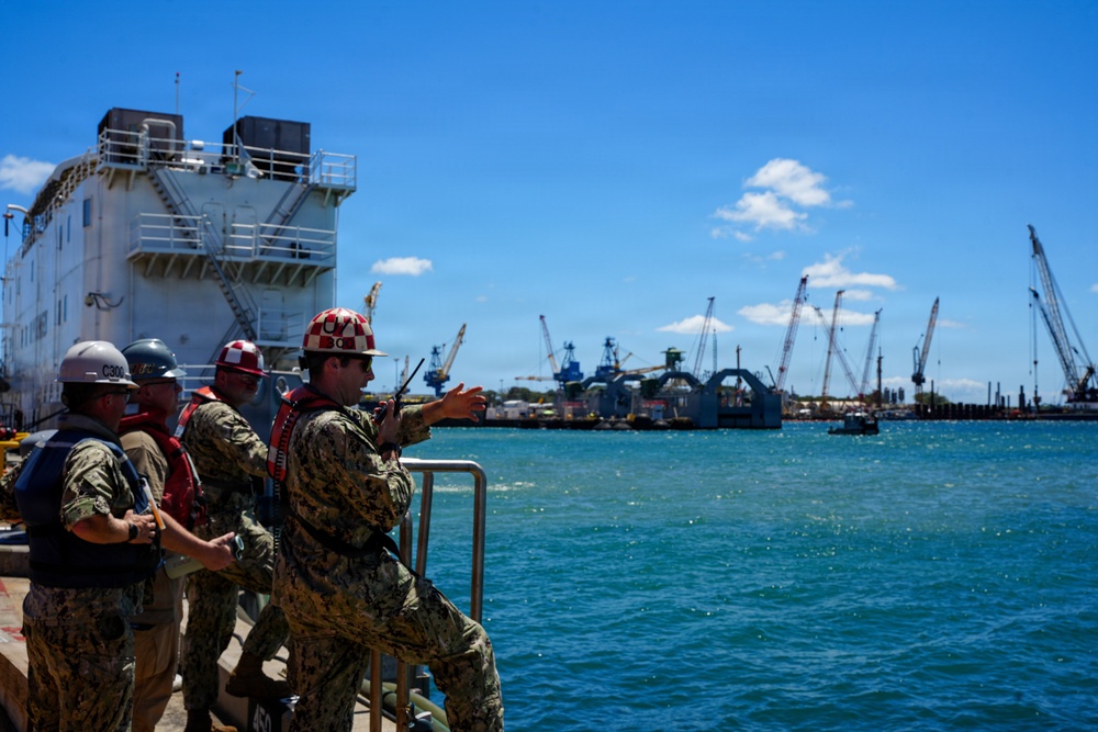 Pearl Harbor Naval Shipyard wraps up dry dock phase of North Carolina Maintenance