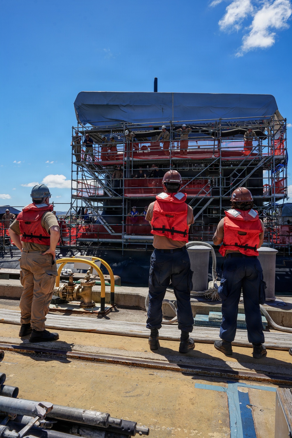 Pearl Harbor Naval Shipyard wraps up dry dock phase of North Carolina Maintenance