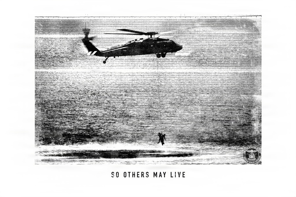 U.S. Navy Aircrew Rescue Swimmer