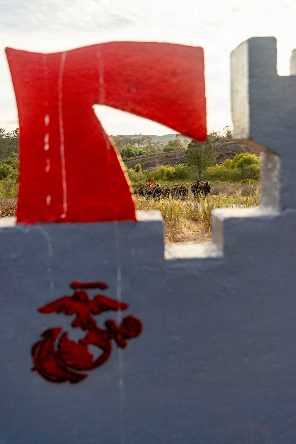 1st MLG Marines and Sailors complete 10km conditioning hike