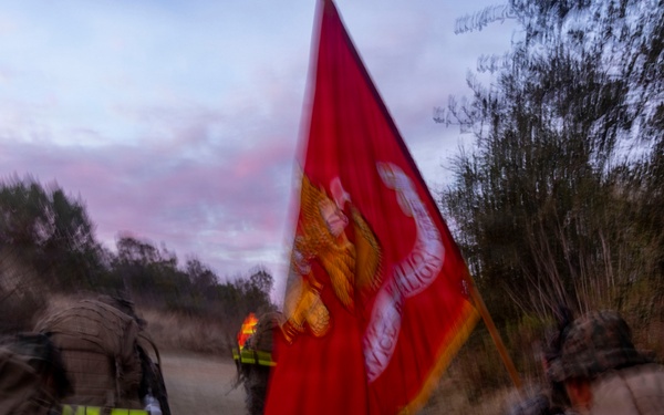 1st MLG Marines and Sailors complete 10km conditioning hike