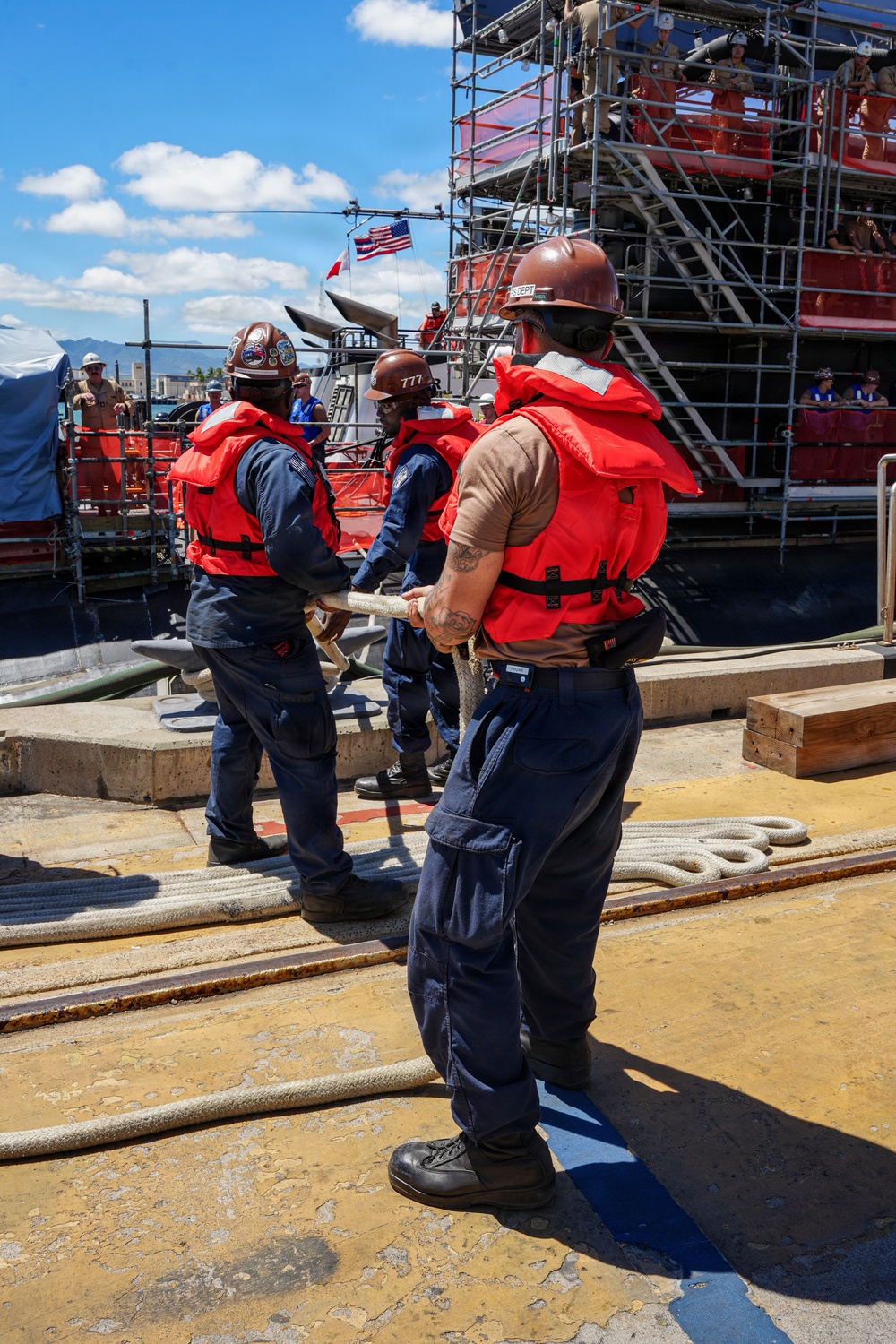 earl Harbor Naval Shipyard wraps up dry dock phase of North Carolina Maintenance