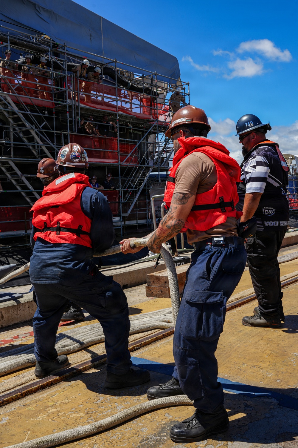 Pearl Harbor Naval Shipyard wraps up dry dock phase of North Carolina Maintenance