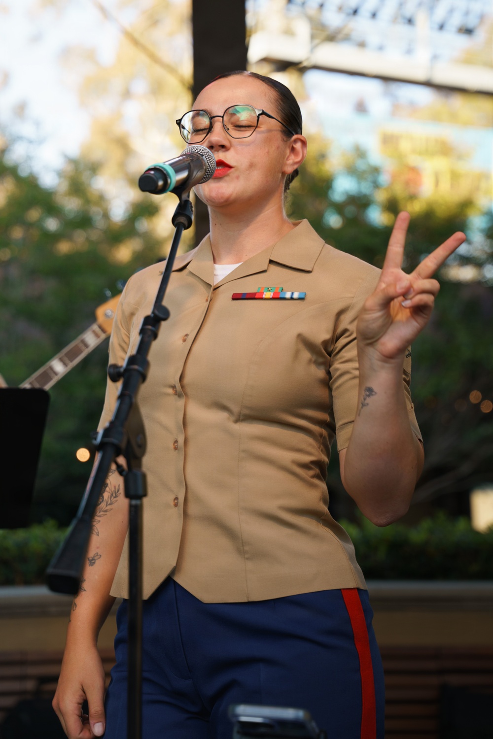 The Old Glode Theater Summer Performance by Marine Band San Diego