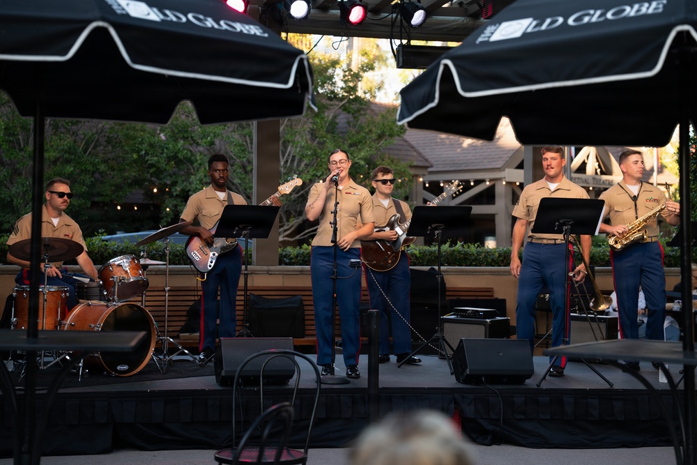 The Old Glode Theater Summer Performance by Marine Band San Diego