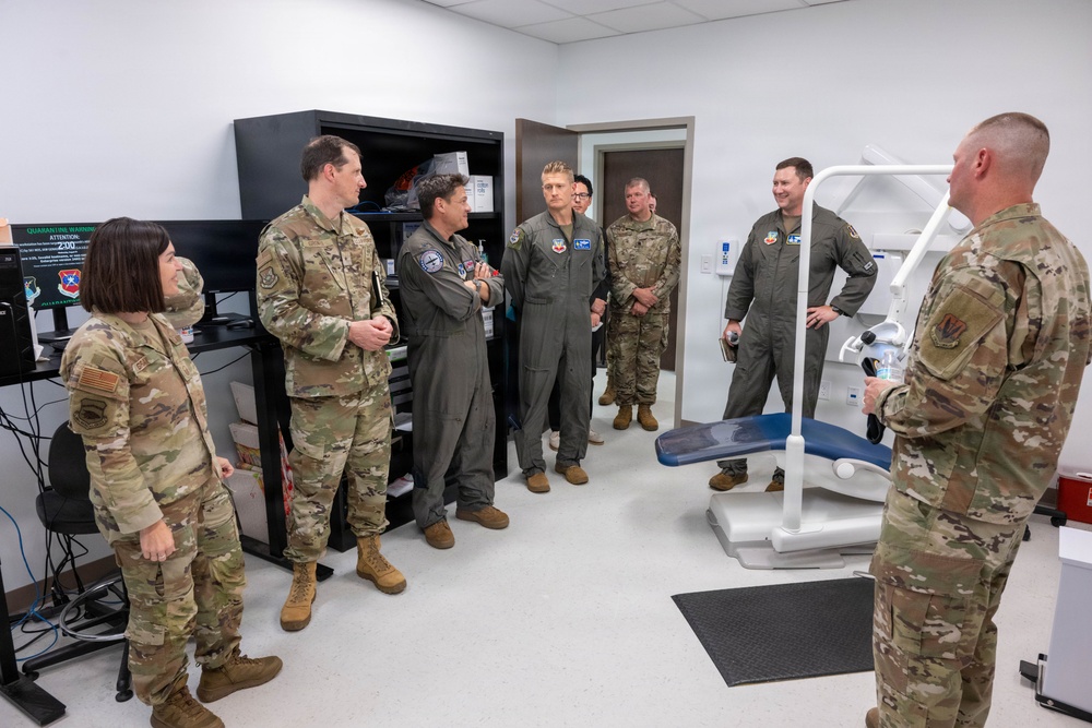 33rd FW Visits 188th Med Group