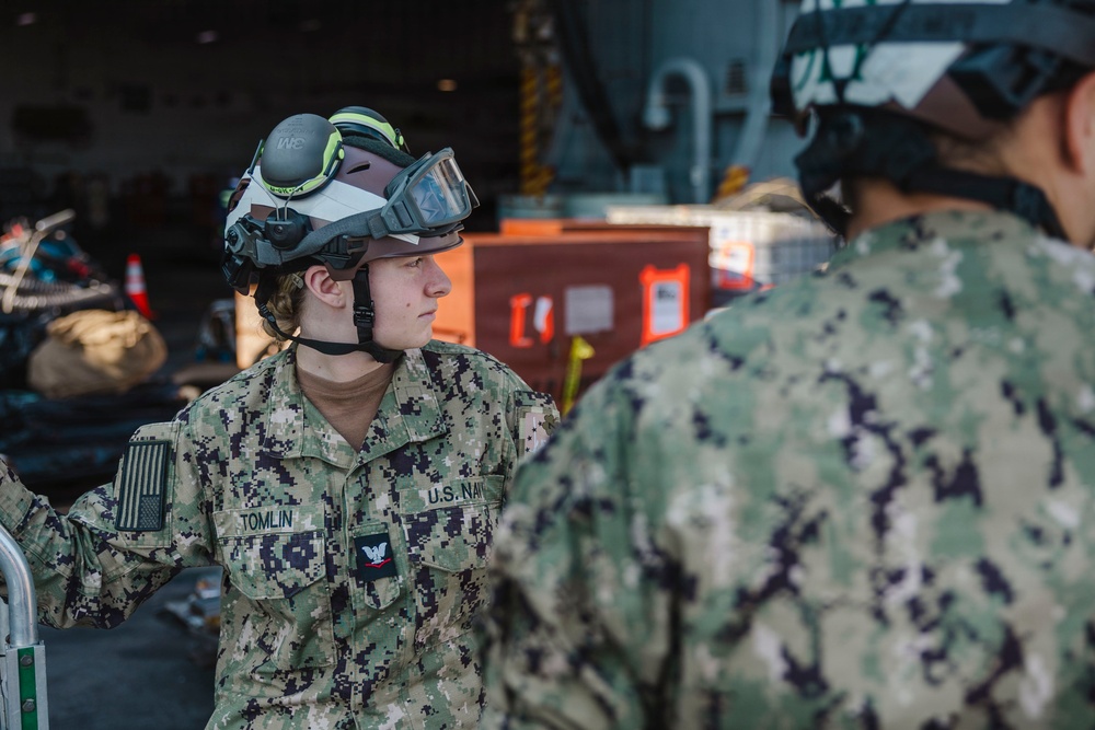 Ike Conducts Routine Operations at Naval Station Norfolk