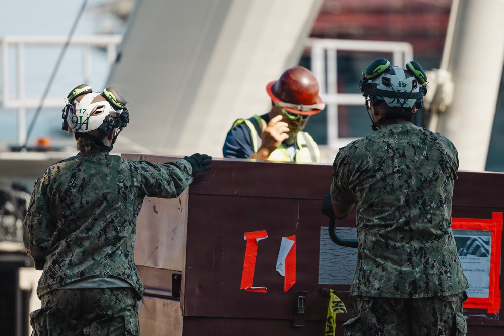 Ike Conducts Routine Operations at Naval Station Norfolk
