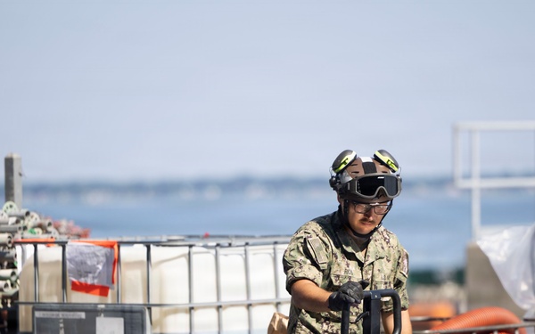 Ike Conducts Routine Operations at Naval Station Norfolk