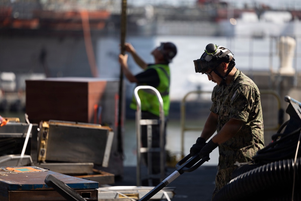 Ike Conducts Routine Operations at Naval Station Norfolk