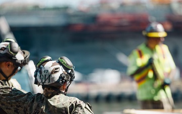 Ike Conducts Routine Operations at Naval Station Norfolk