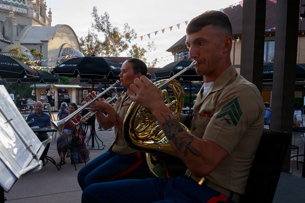 Marine Band San Diego perform at The Old Globe