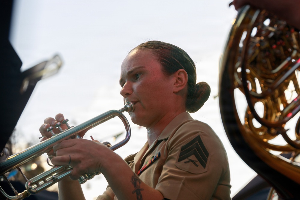 Marine Band San Diego perform at The Old Globe