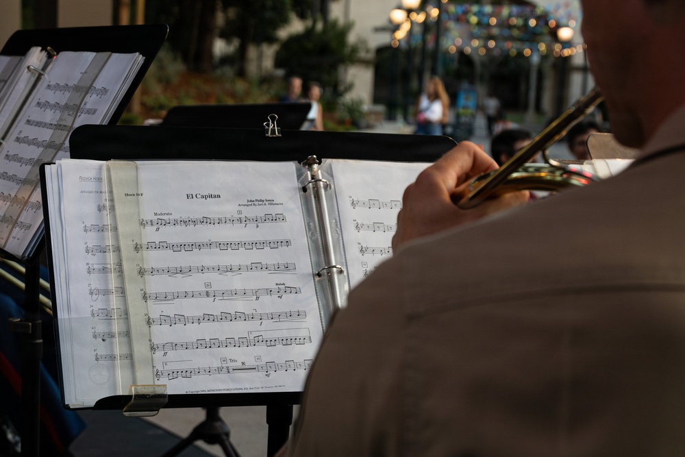 Marine Band San Diego perform at The Old Globe