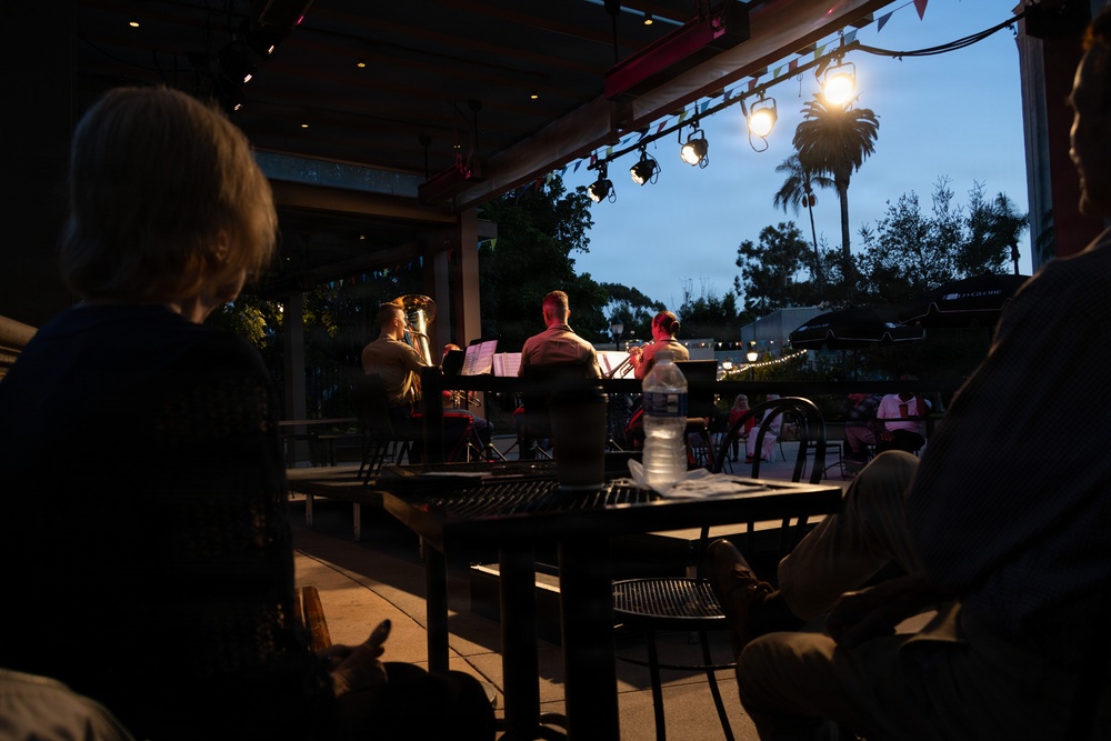 Marine Band San Diego perform at The Old Globe