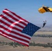 The U.S. Army Parachute Team jumps for Yellowstone International Airshow