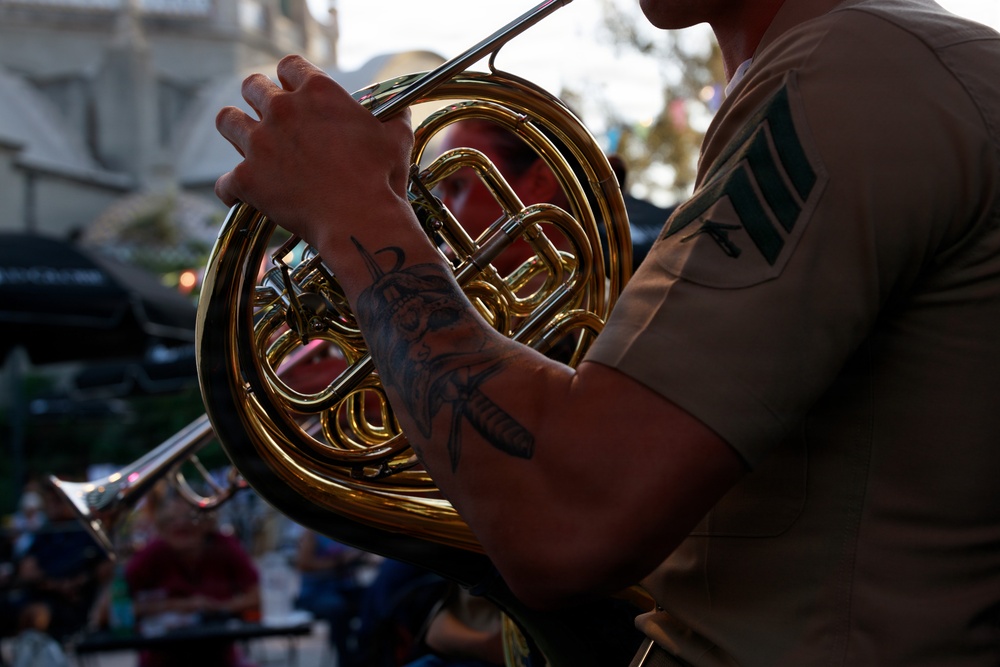 Marine Band San Diego perform at The Old Globe