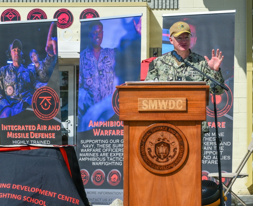 Rear Adm. T.J. Zerr Speaks at WTI Graduation