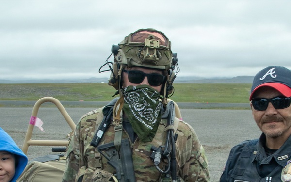Green Berets strengthen civil-military ties in Savoonga during Operation Polar Dagger